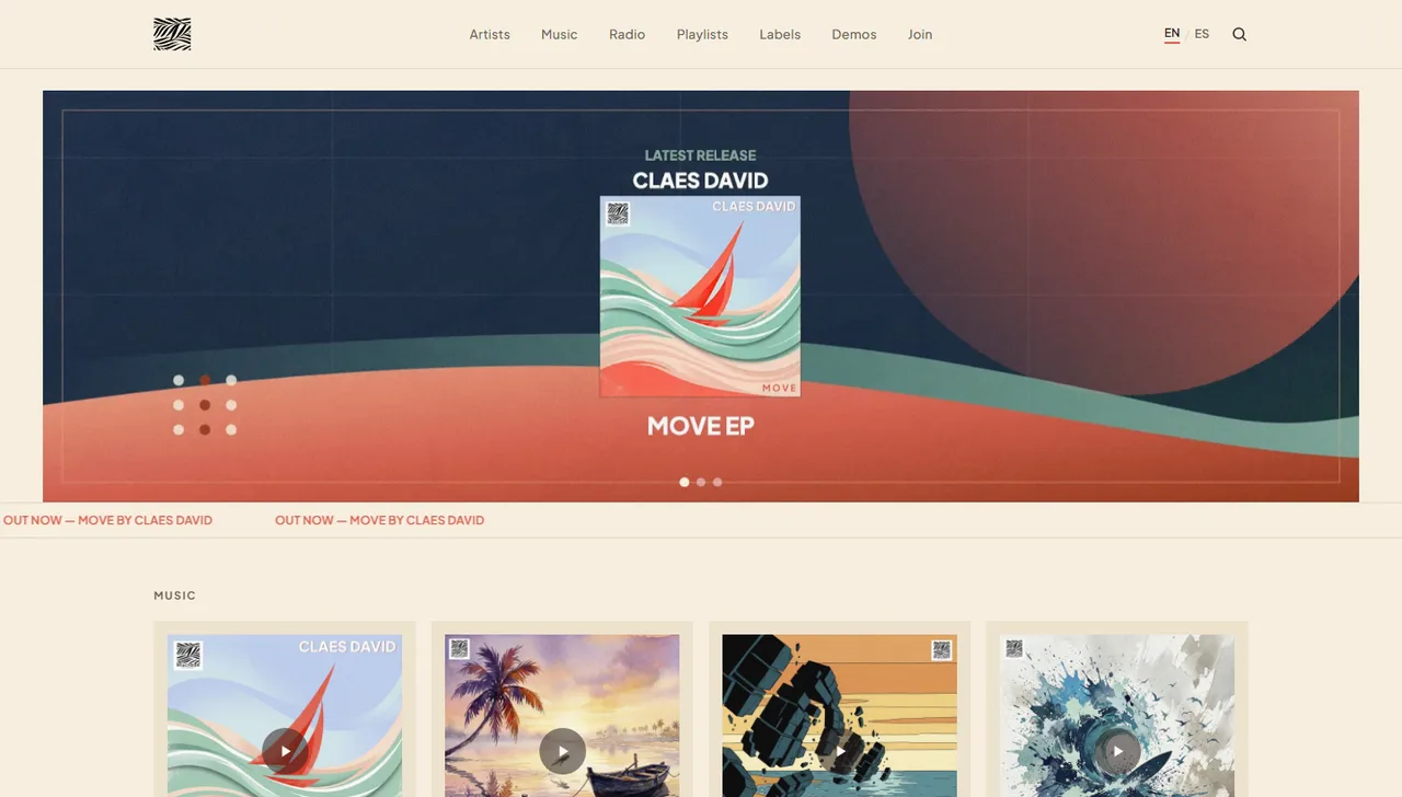 Página de inicio de beachsiderecords.com